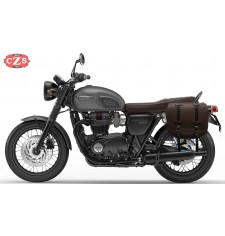 Satteltaschenset für Triumph Bonneville mod, BANDO Basic Anpassungsfähig - Braun -