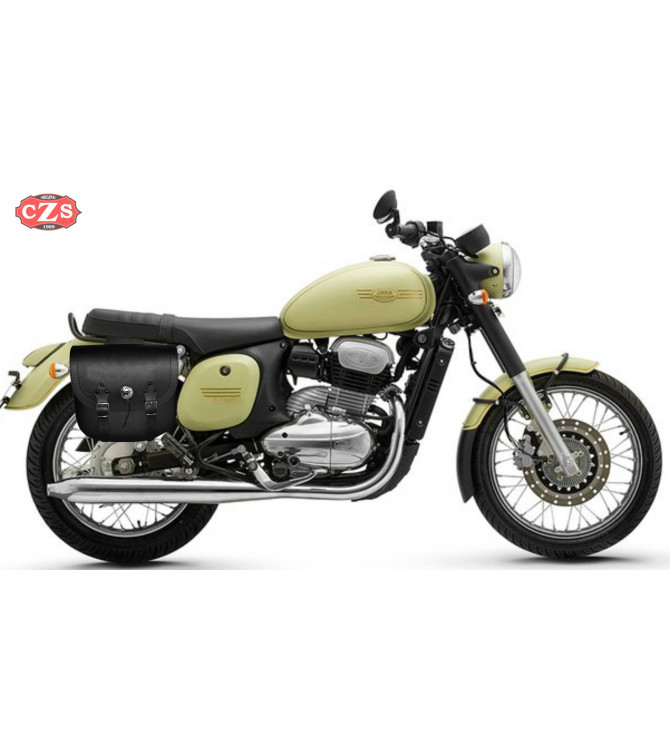 Set of saddlebags for Daelim Daystar 125 VL FI F mod, TEBAS Basic - Adapatables 