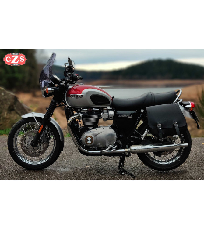 Alforja para Triumph Bonneville T100/T120 mod, SCIPION Básica Adaptable - IZQUIERDA 