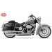 Alforjas Rígidas para Softail Deluxe FLSTN Harley Davidson mod, SAHARA Básica - Adaptables