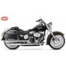 Alforjas Rígidas para Softail Deluxe FLSTN Harley Davidson mod, SAHARA Básica - Adaptables