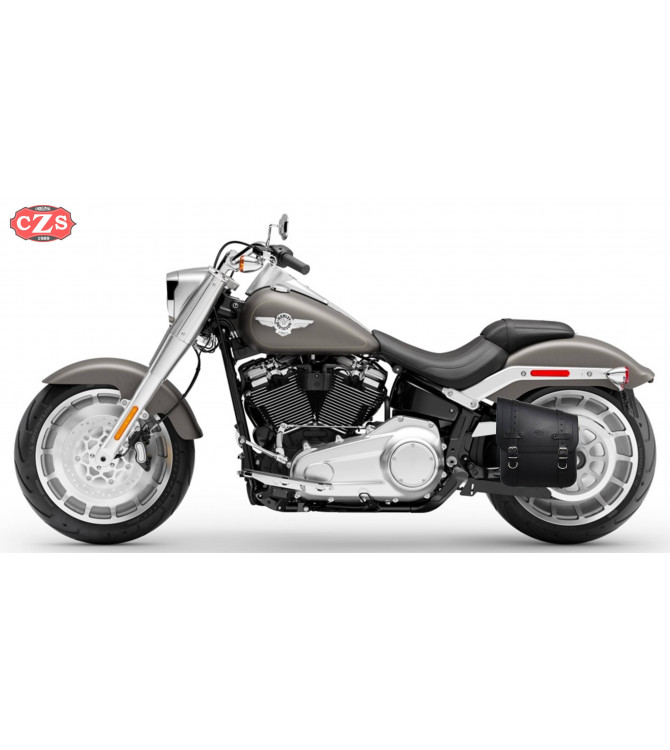Satteltasche für Softail Fat Bob Harley Davidson Mod, NÁPOLES Spezifische - Links