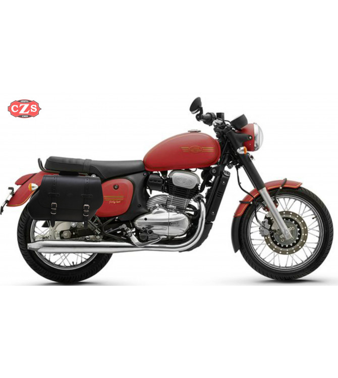 Saddlebags for Jawa 42 mod, COMANDO Basic - Adaptable