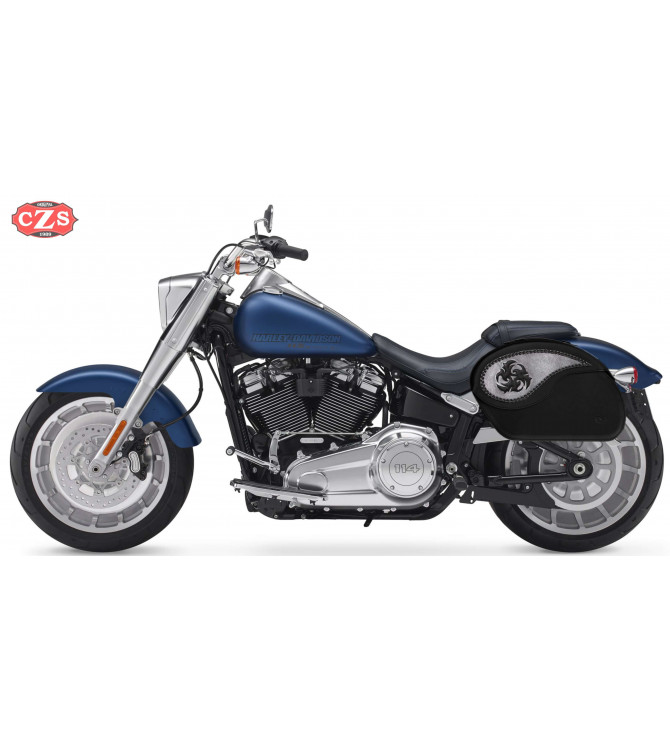 Alforjas Rígidas para Victory Gunner mod, VENDETTA - Tribal Aspas - Específicas