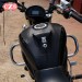 Leather tank panel for Hyosung Aquila GV650 Classic 