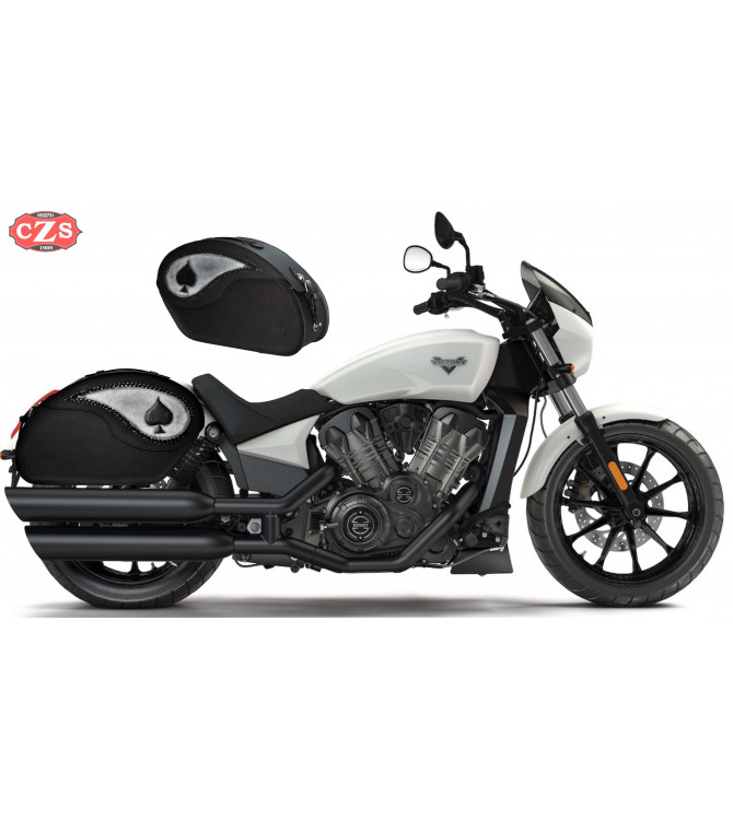 Sacoches Rigides pour  Victory Octane mod, VENDETTA - Tribal - Spécifique