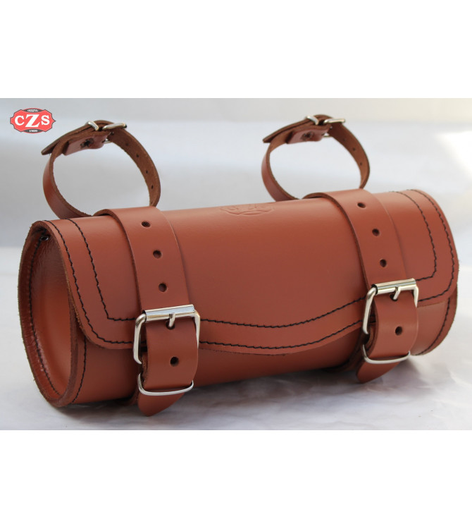 Basis Custom Tollbag 29 cm x 11Ø - Leder Braun -