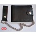 Cartera con Cadena Basica Negra 10 x 15