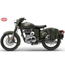 Saddlebag for Royal Enfield - Battle Green 350/500cc mod, CENTURION PLATOON Specific - LEFT