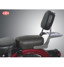 Backrest with luggage rack for Kawasaki Vulcan 500 Classic