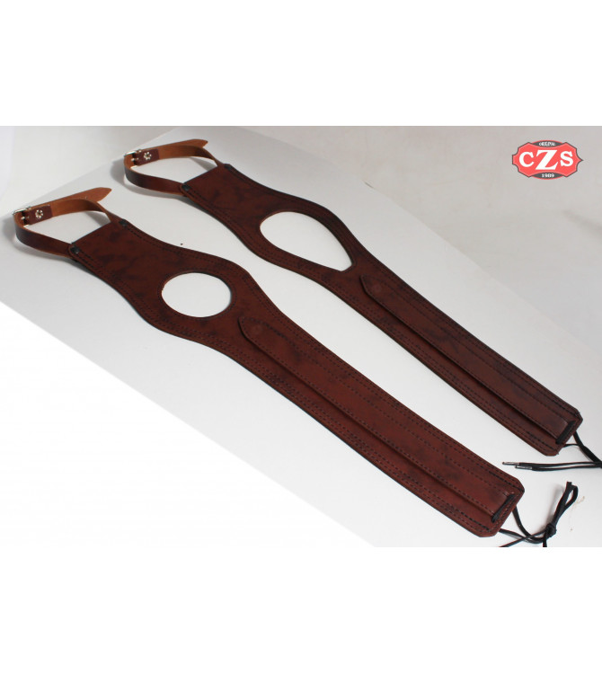 Corbata - Panel de depósito para Royal EnfIeld mod, ORION - Marrón - Específico 