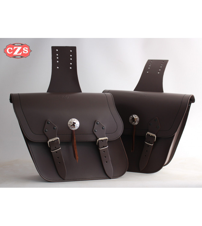 Saddlebags mod, APACHE Basic - Brown - UNIVERSAL