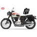 Satteltaschen für Triumph Bonneville T100/120 mod, APACHE Basis Anpassungsfähig - Braun -