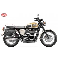 Satteltaschen für Triumph Bonneville T100-T120  mod, ALHAMA Basis - Anpassungsfähig