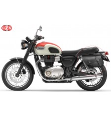 Satteltaschen für Triumph Bonneville T100-T120  mod, ALHAMA Basis - Anpassungsfähig