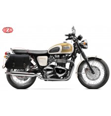 Juego de Alforjas para Triumph Bonneville T100-T120  mod, COMANDO Básicas - Adaptables