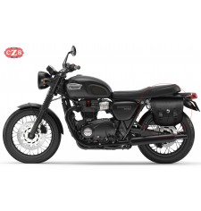 Juego de Alforjas para Triumph Bonneville T100-T120  mod, TEBAS Básicas - Adaptables