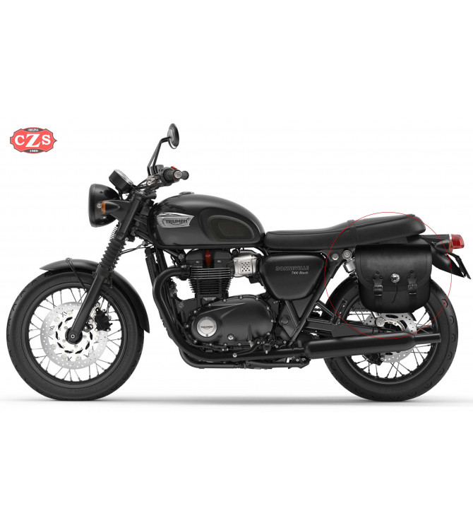 Sacoches pour Triumph Bonneville T100-T120  mod, TEBAS Basique -  Adaptables