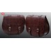 Saddlebag for Royal Enfield Bullet Classic mod, BANDO Basic Specific - Brown - RIGHT