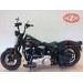 Alforja de basculante para Sportsters Harley Davidson mod, LEGION color cuero