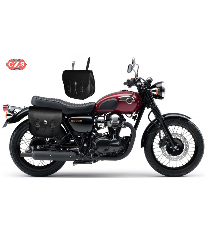 Juego de Alforjas para Triumph Bonneville T100-T120  mod, TEBAS Básicas - Adaptables