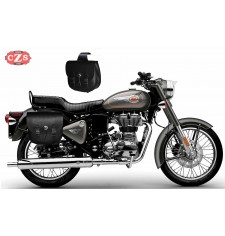 Juego de Alforjas para Royal Enfield Bullet 500  mod, TEBAS Básicas - Adaptables