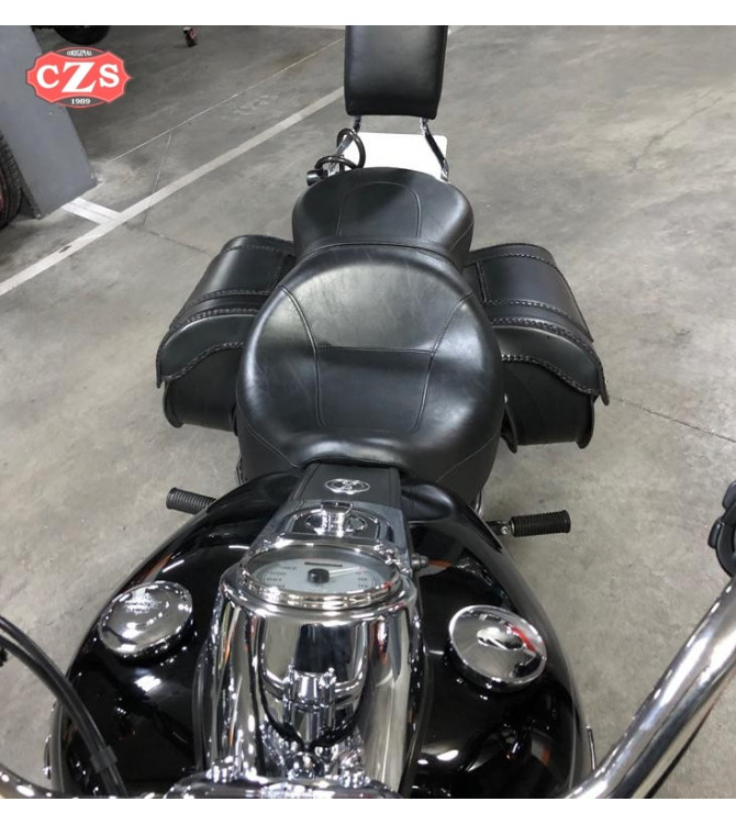 Juego de Alforjas Rígidas para Dyna Harley Davidson mod, SUPER STAR Básica - Trenzados - Específica