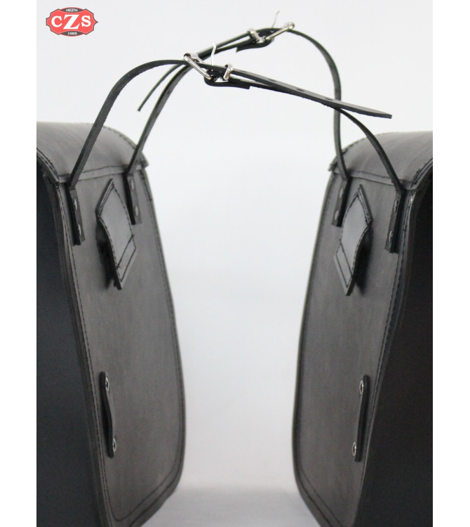 Juego de Alforjas para Triumph Bonneville T100-T120  mod, TEBAS Básicas - Adaptables