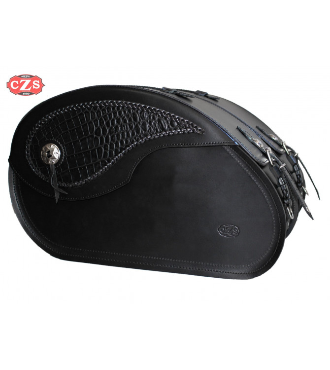 Rigid Saddlebags mod, NAPOLEÓN - Black Dandy - UNIVERSAL