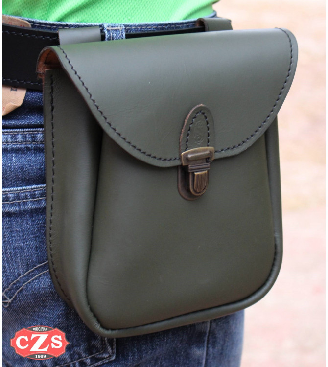 Small Saddlebag for documentation mod, MAX PLATOON - Military Green - UNIVERSAL