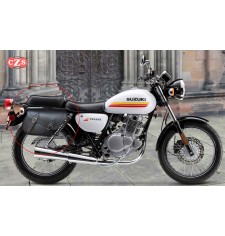 Satteltaschen für Jawa 42  mod, ALHAMA Basis - Anpassungsfähig