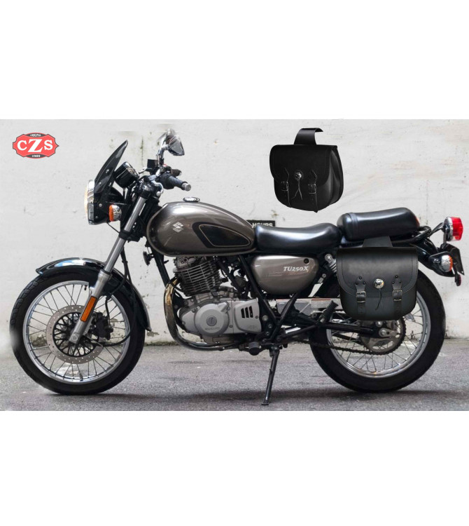 Set of saddlebags for Jawa 42 mod, TEBAS Basic - Adapatables 