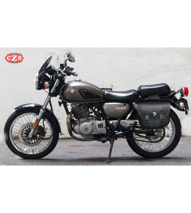 Set of saddlebags for Jawa 42 mod, TEBAS Basic - Adapatables 