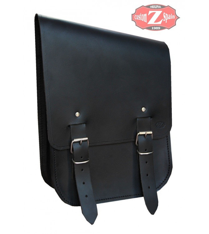 Alforja de basculante para Softail Harley Davidson mod,  TERCIO Basica Izquierda