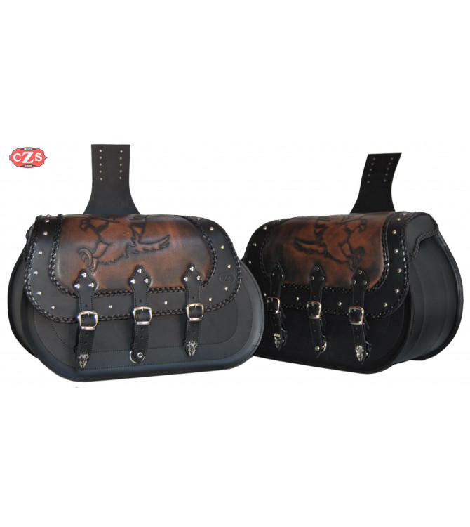 Ridig Saddlebags mod, CAMPEADOR Basic Celtic - Golden Eagle - UNIVERSAL