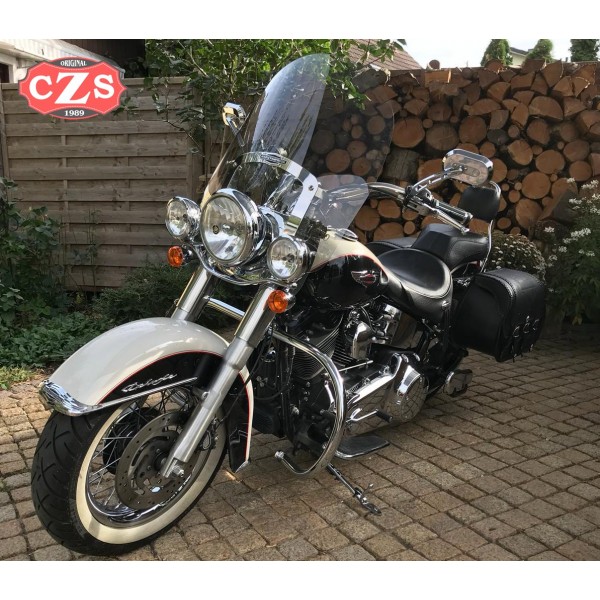 harley davidson softail deluxe saddlebolsas