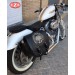 Sacoche pour Sportster Harley Davidson mod, SPARTA - Willie HD - Creux Amortisseur - GAUCHE - Spécifique