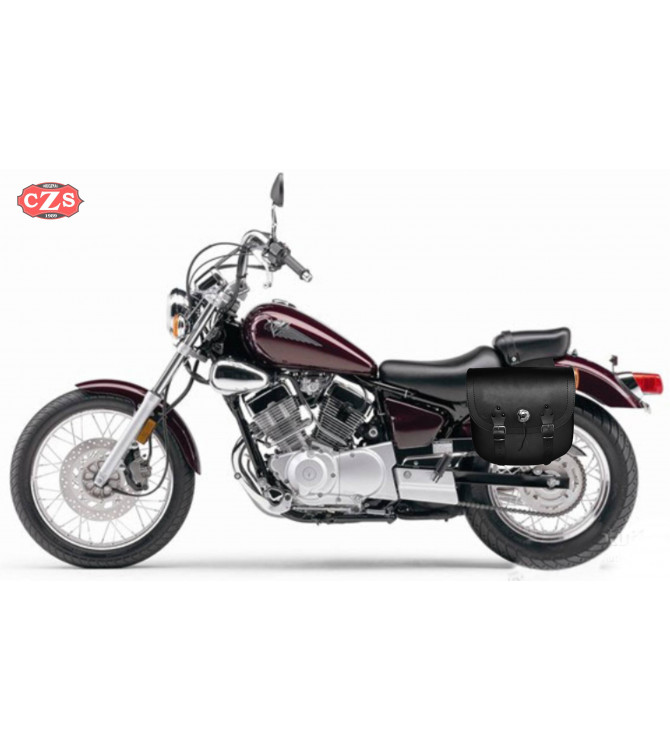Set of saddlebags for Virago XV 250  mod, TEBAS Basic - Adapatables 