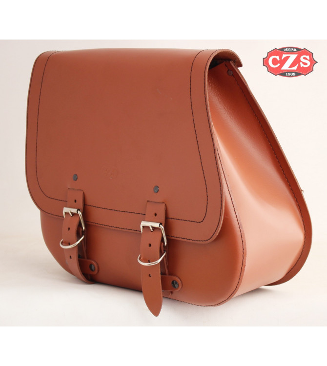 Saddlebag mod, SCIPION Basic - Light Brown - UNIVERSAL - LEFT