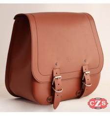 Saddlebag mod, SCIPION Basic - Light Brown - UNIVERSAL - LEFT