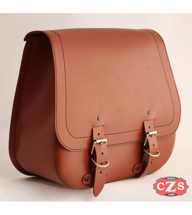 Satteltasche mod, SCIPION Basis - Hellbraun - UNIVERSAL - LINKS