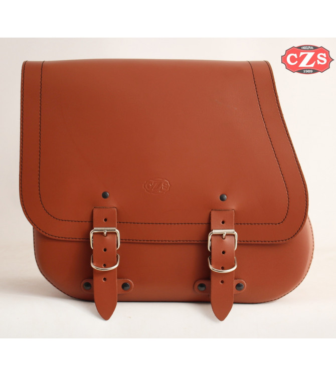 Satteltasche mod, SCIPION Basis - Hellbraun - UNIVERSAL - LINKS