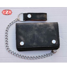 VINTAGE Wallet with Metal Chain (10 x 15 cm) - RUTA 66 Black -