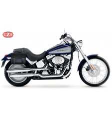 Sacoche pour Softail Black Line Harley Davidson mod, ITAKA -  Adaptable