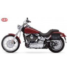 Alforja para Softail Slim Harley Davidson mod, ITAKA  - Adaptable