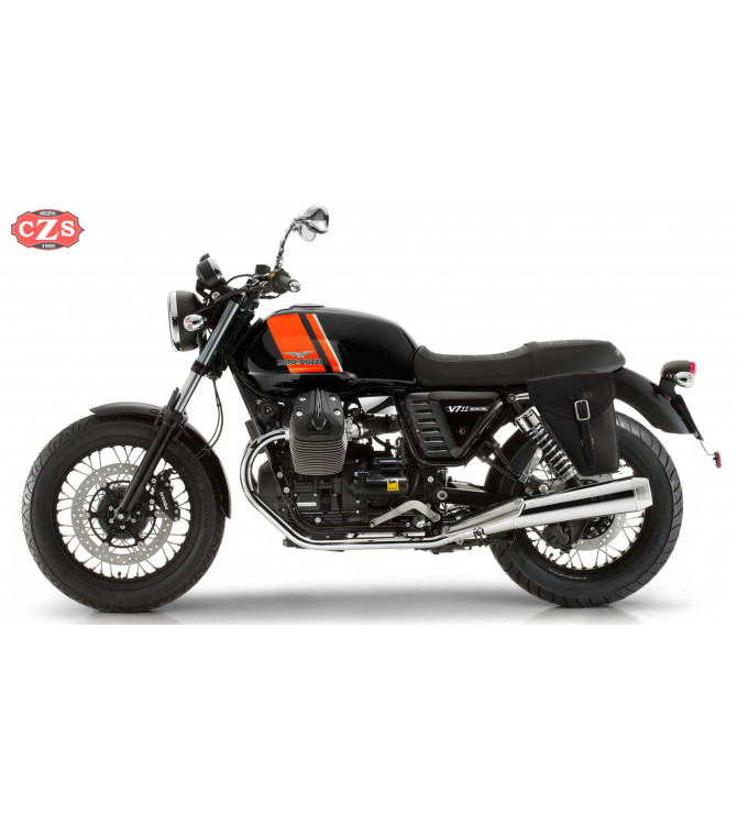 Sacoche pour Guzzi V7 III mod, PISTOLET Adaptable - DROITE