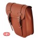 Saddlebag for Mash Force 400  mod, CENTURION - Light Brown - Adaptable - LEFT