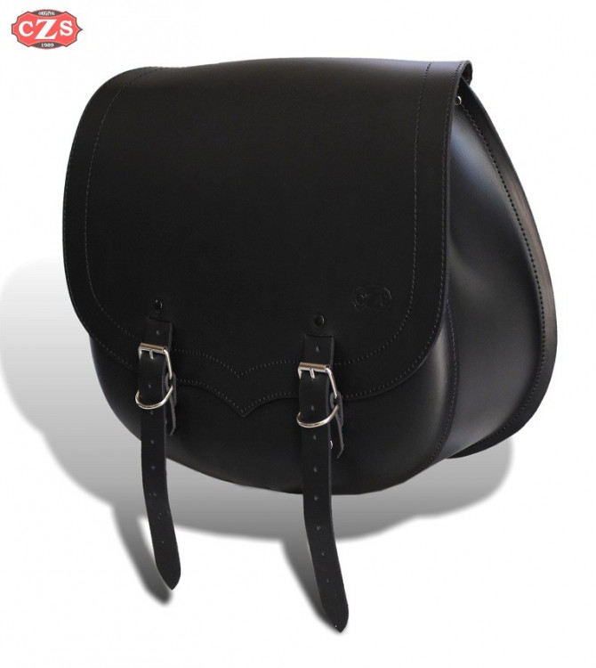 Saddlebag for Sportster Harley Davidson mod, SPARTA  Basic - Hollow Shock Absorber - RIGHT - Specific