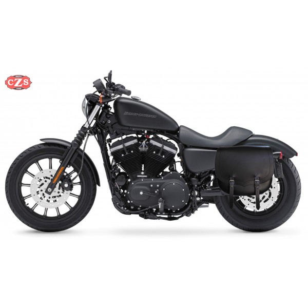 Harley sportster hard on sale saddlebags