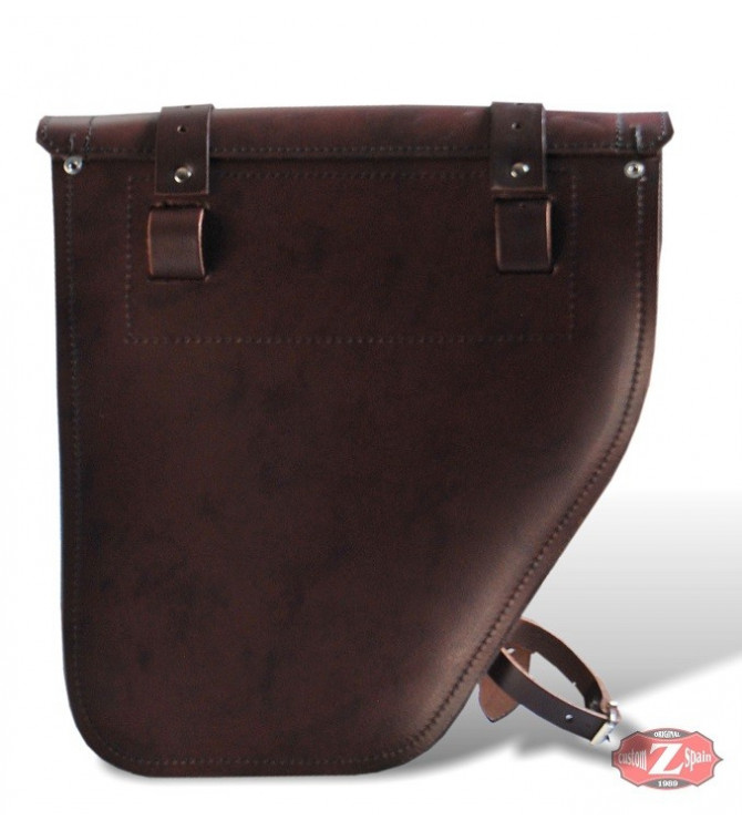 Alforja para Mash Force 400 mod, CENTURION - Marrón  - Adaptable -  IZQUIERDA